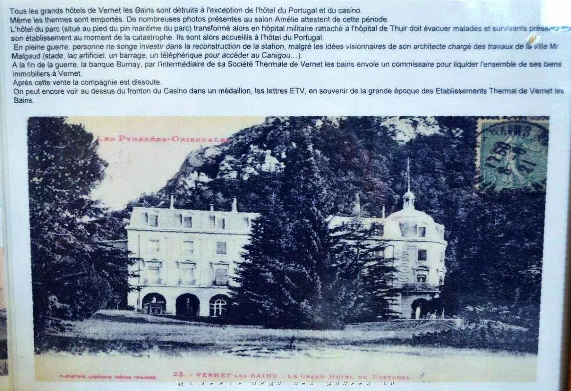 1 VERNET LES BAINS - PYRENEES ORIENTALES - HOTEL DU PORTUGAL(45).JPG